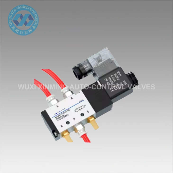 Aluminijski legura pneumatski solenoidni ventil 52 AC220V 110V