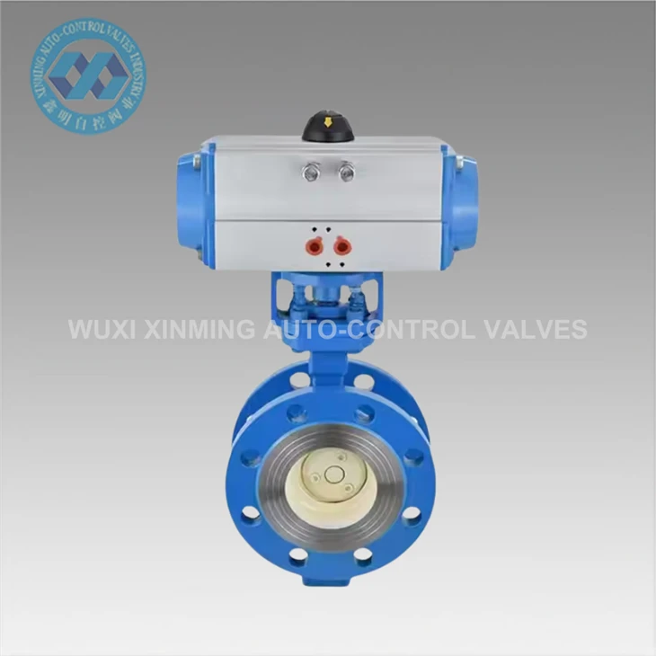 Efficient Pneumatic Flanged Butterfly Valve Accurate Fluid Regulation